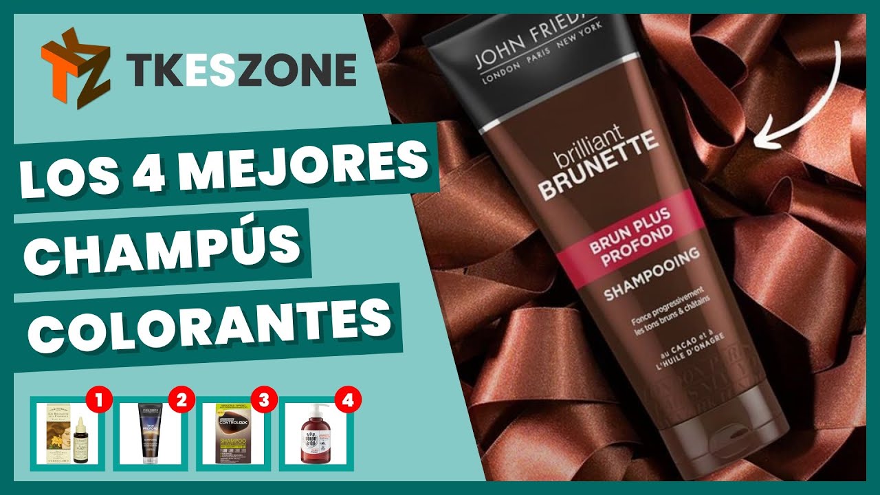 Los 4 mejores champús colorantes - YouTube