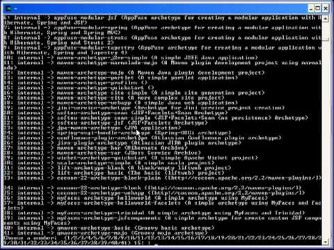 Apache Maven - Generating a basic project