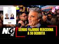 🔴 SERGIO FAJARDO REACCIONA A SU DERROTA Y ENVÍA MENSAJE PARA LA SEGUNDA VUELTA