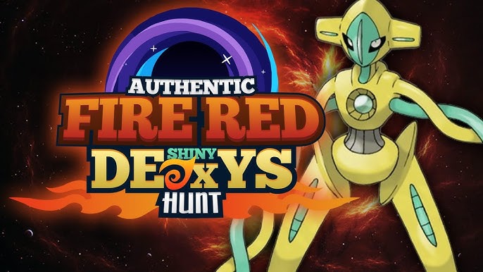 Authentic Shiny Deoxys Hunt - Pokemon FireRed 