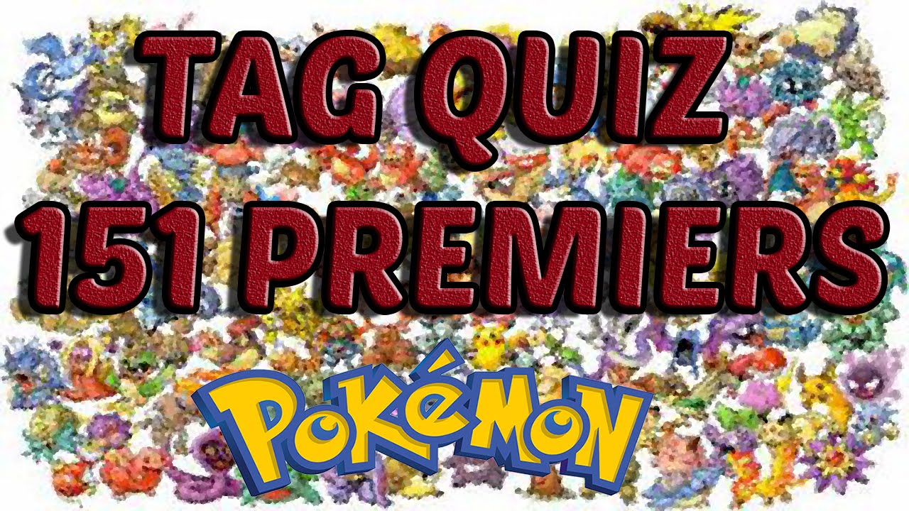 Quiz Des 151 Premiers Pokémons