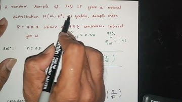 BCS301 Module 4 | Confidence Interval for Mean | Sample Size 25 | Model Question Paper-I