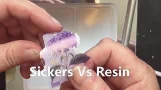 #104. BEAUTIFUL MAKES  Stickers Vs UV Resin?