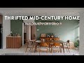 Midcentury modern home with thrifted vintage furniture  buildbuilt portfolio