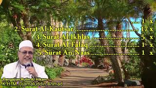 Amalan Rabu Wekasan Kh  M  Djamaluddin Ahmad