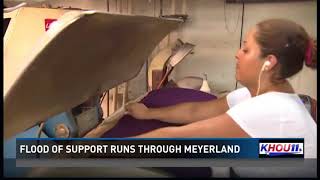 Meyerland dry cleaners back open, working hard to wash out Harvey's stink