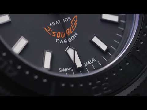 Squale - Discover the NEW T183 Forged Carbon l Jura Watches