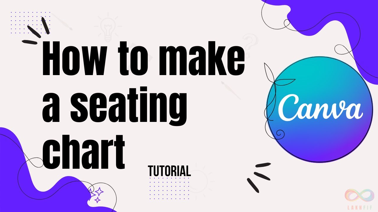 How to make a seating chart online with Canva