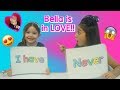 Never have i ever challenge bella is in love with michael from family fun pack