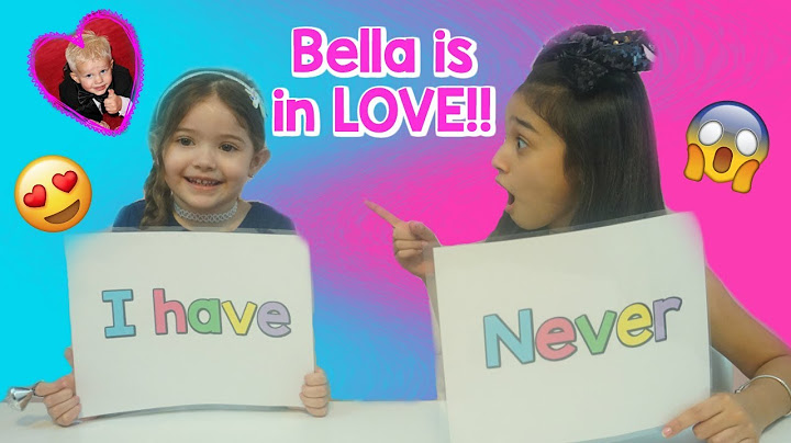 Never have I ever Challenge!! Bella is in LOVE with Michael from Family Fun Pack!!!!😱😱😱