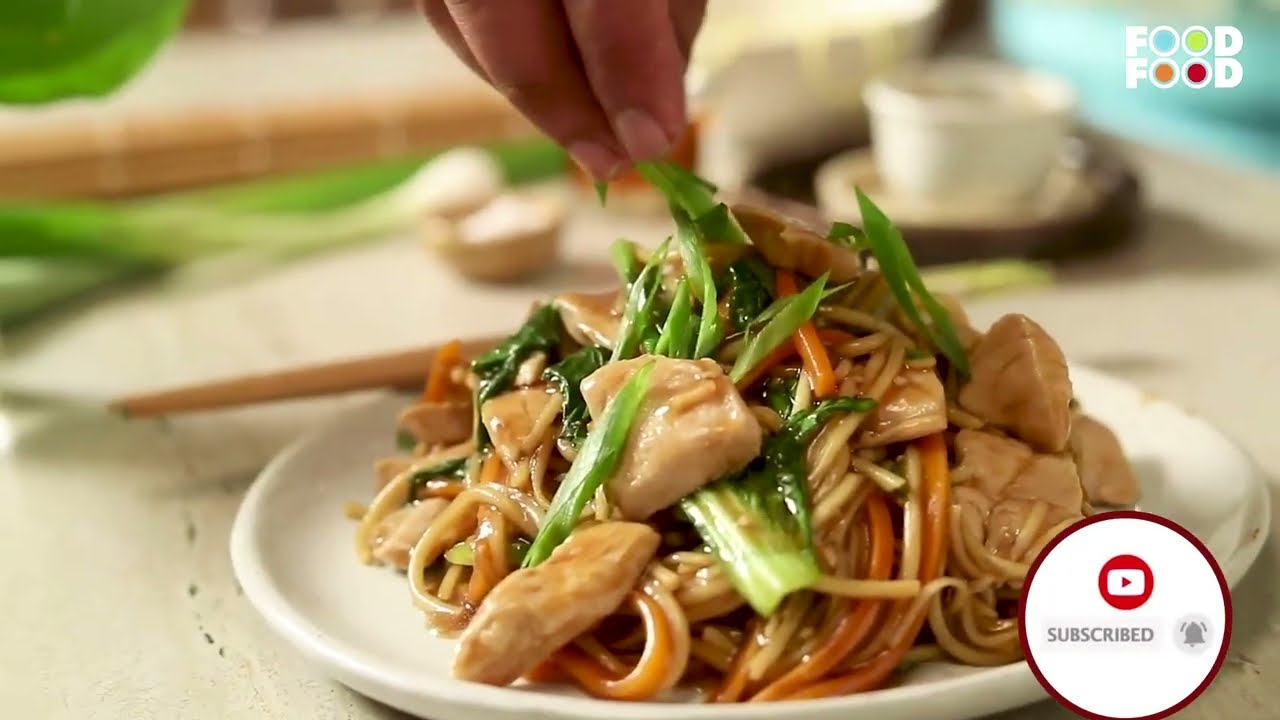 Noodles Lo Mein Style | How to Make The Best Chinese Lo Mein | Chinese Recipe | FoodFood