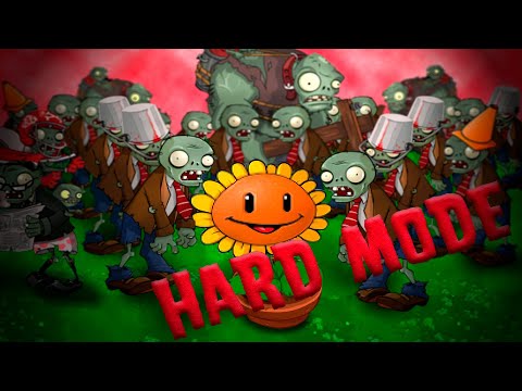 КРАТКОЕ ПРОХОЖДЕНИЕ PVZ HARD MODE