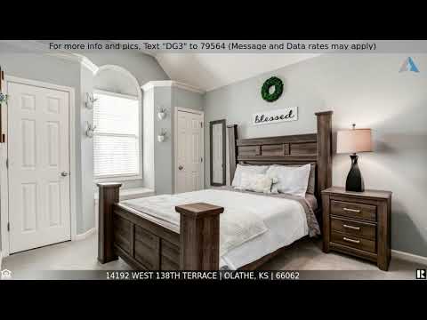 14192 West 138th Terrace, Olathe, KS home video tour