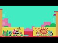 PBS Kids Station ID Paintings Murals Template