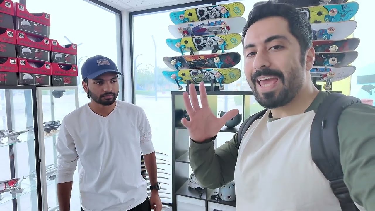 أول مرة بشوف حديقة زي هيك! 😱🇦🇪