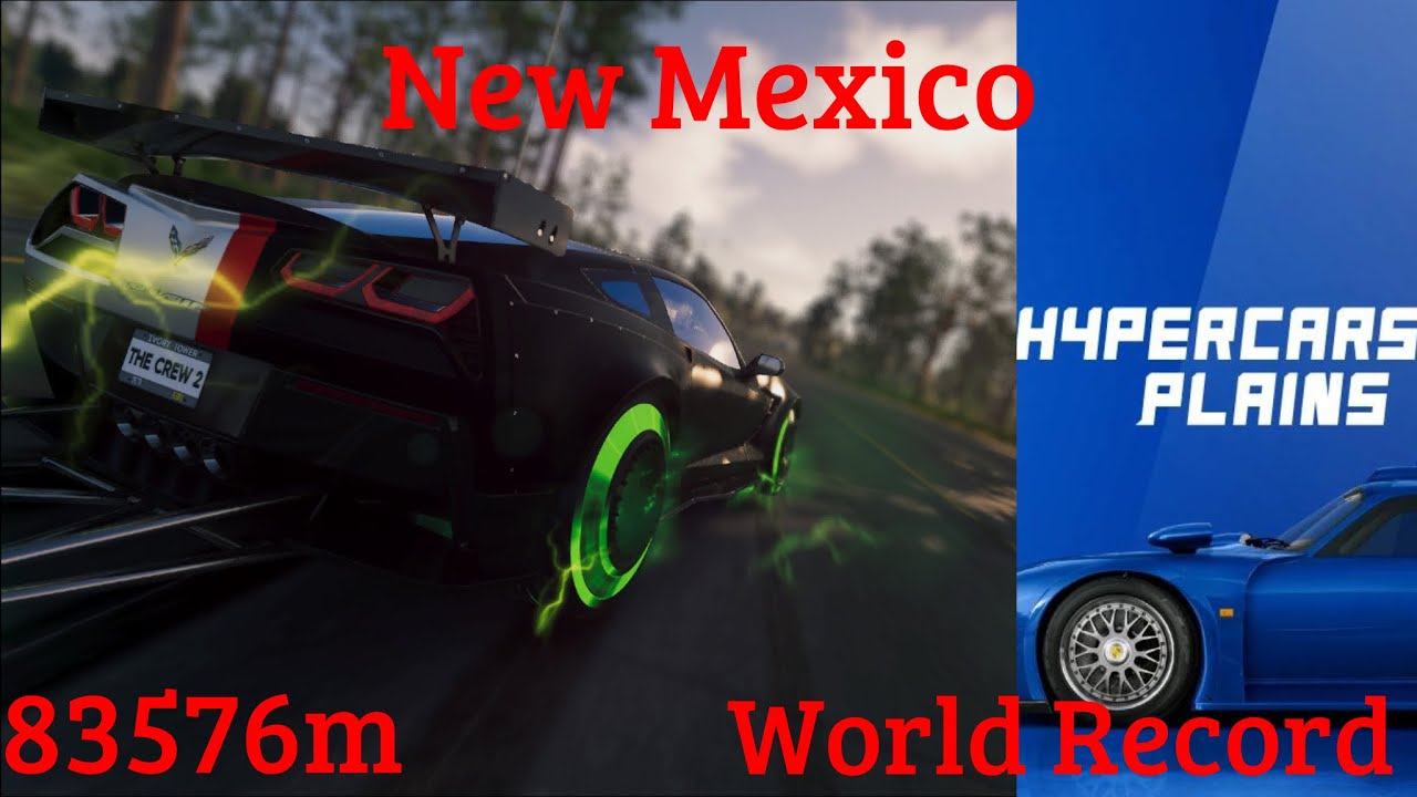 The Crew 2 | New Mexico Escape [83576m - World Record] + Wheel Cam