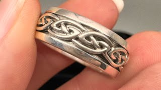 Famous How we size and blend a ring with a pattern all the way around Net Worth
