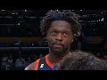 I asked Julius Randle about his on-court battle with D'Angelo Russell