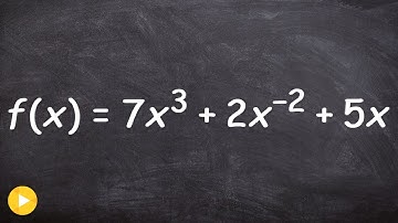 Determining if a function is a polynomial or not then determine degree and LC