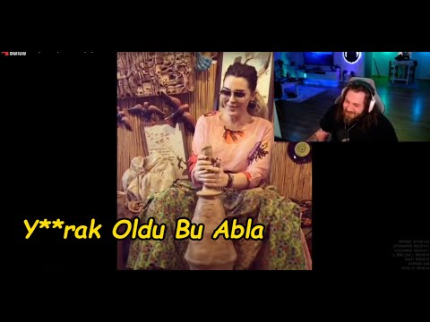 Elraenn - Selin Ciğerci Tabak Çölmek Yapımı ve Ecnebi Memes İzliyor