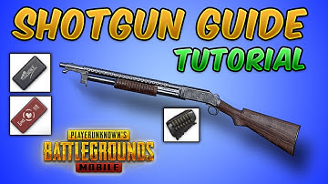 SHOTGUN Guide/Tutorial (PUBG MOBILE) HOW TO USE A SHOTGUN | TIPS AND TRICKS HANDCAM