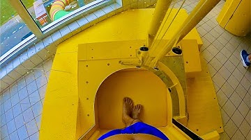 Hurricane Loop Water Slide at Miramar Weinheim