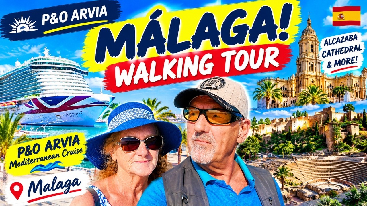 MÁLAGA's Most Stunning Sites You Must See Walking