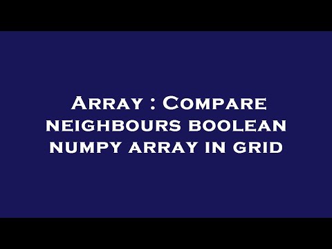 Array : Compare