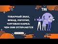 Товарный знак, бренд, логотип, торговая марка: чем они отличаются