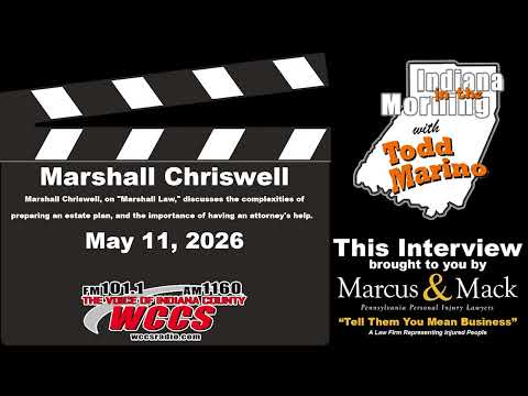Indiana in the Morning Interview: Marshall Chriswell (05-11-26)