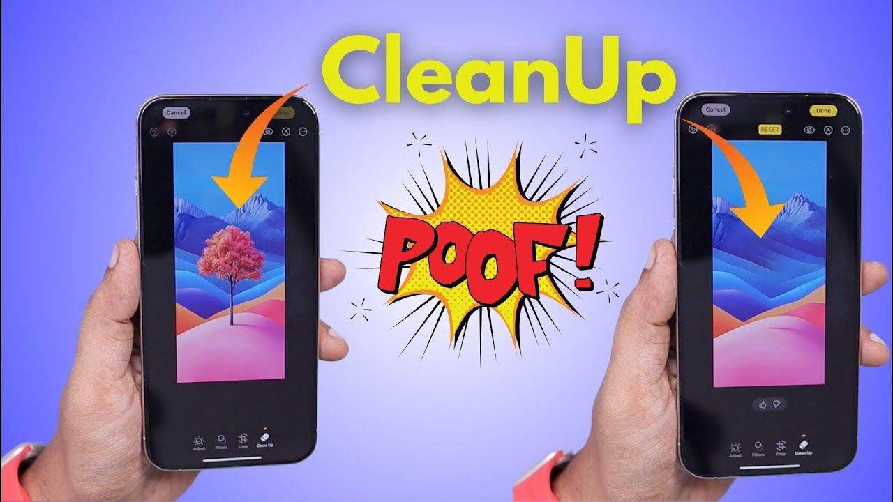 Clean Up: Remove People & Objects from Photos on iPhone