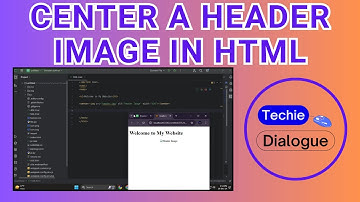 How to Center a Header Image in HTML - Full Tutorial [2025]