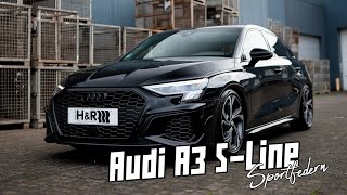 45-50MM 29260-1 MIT GUTACHTEN 8P H&R TIEFERLEGUNG FEDERN AUDI A3 CABRIO 45-50MM 29260-1 MIT GUTACHTEN 8P H&R TIEFERLEGUNG FEDERN AUDI A3 CABRIO