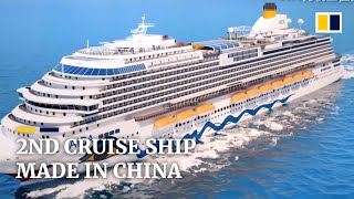 Made in China: construction begins on country’s second home-grown cruise ship