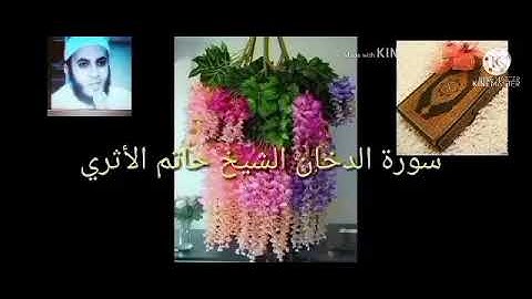 الربع السابع من الجزء الخامس والعشرون من سورة الدخان والجاثية بصوت الشيخ حاتم الأثرى حفظه الله