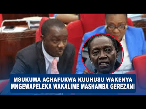 MSUKUMA ACHAFUKWA KUHUSU WAKENYA MNGEWAPELEKA WAKALIME MASHAMBA GEREZANI