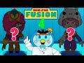 BRAWL STARS ANIMATION: Brawl Stars Fusion #4 - Tara and Sandy  vs Penny and Bea