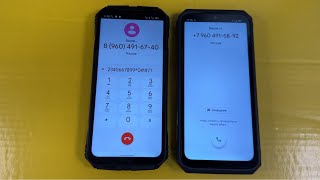 TWO BIG INCOMING CALL DOOGEE V30 PRO TO ULEFON POWER ARMOR 18T AT THE SAME TIME OUTGOING CALL