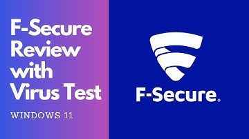 F- Secure Internet security Full review and malware Test