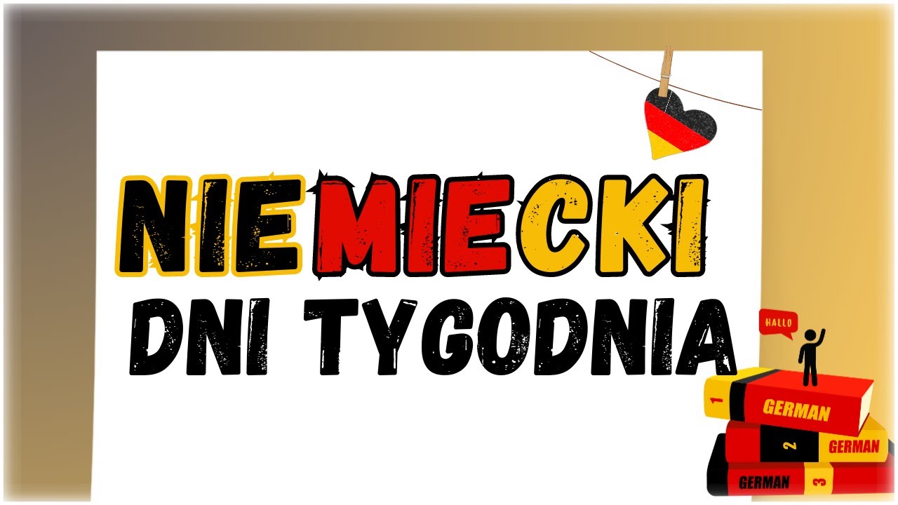 Sprawdzian Jezyk Niemiecki Kapitel 1-4 Welttour 2 Dni tygodnia po niemiecku ⚫🔴🟡 Język niemiecki od podstaw 👈 - YouTube