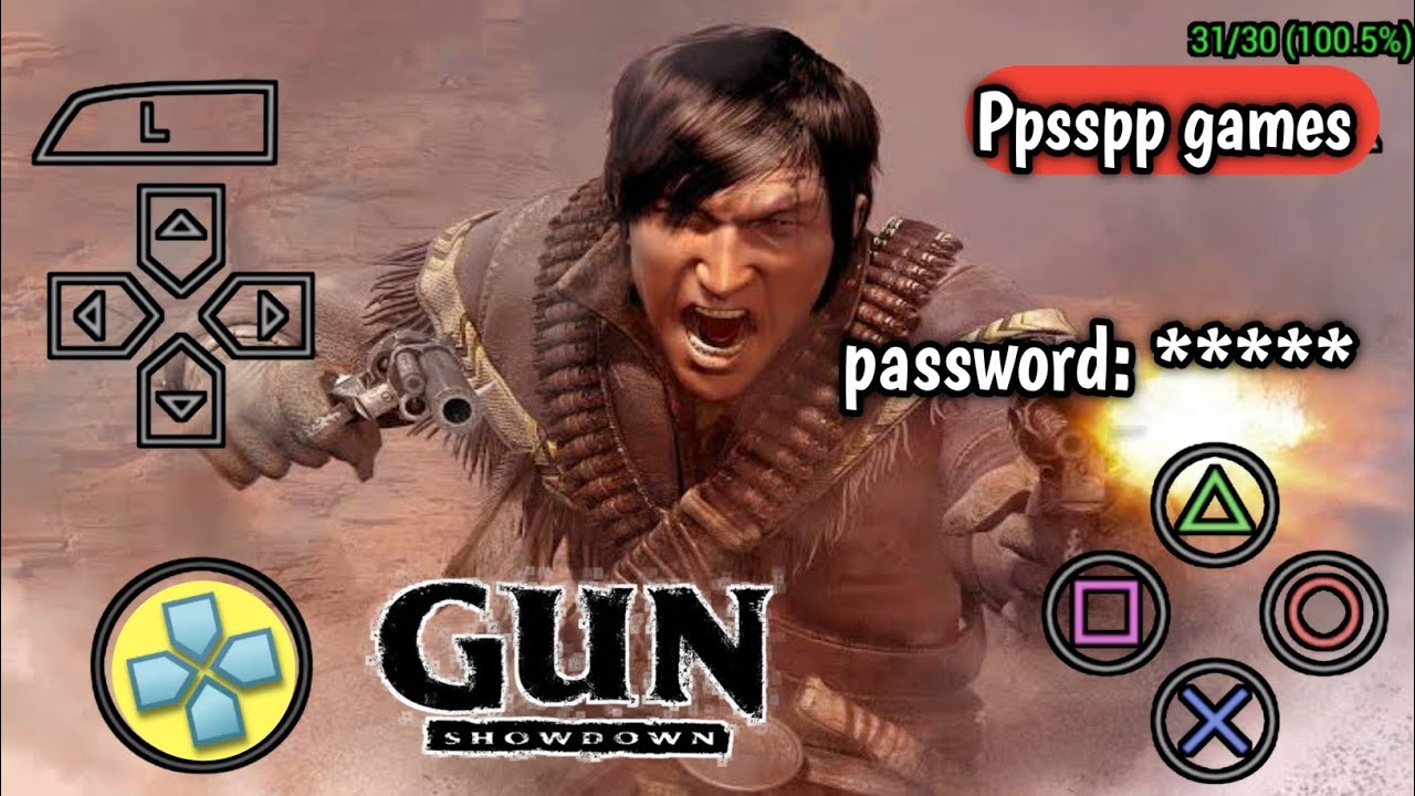 Gun Showdown PSP game on android mobile @cutegaming-po1qp #pspgames ...