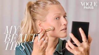 Le guide de Toni Garrn pour un make-up frais et minimaliste | My Beauty Tips | Vogue Paris