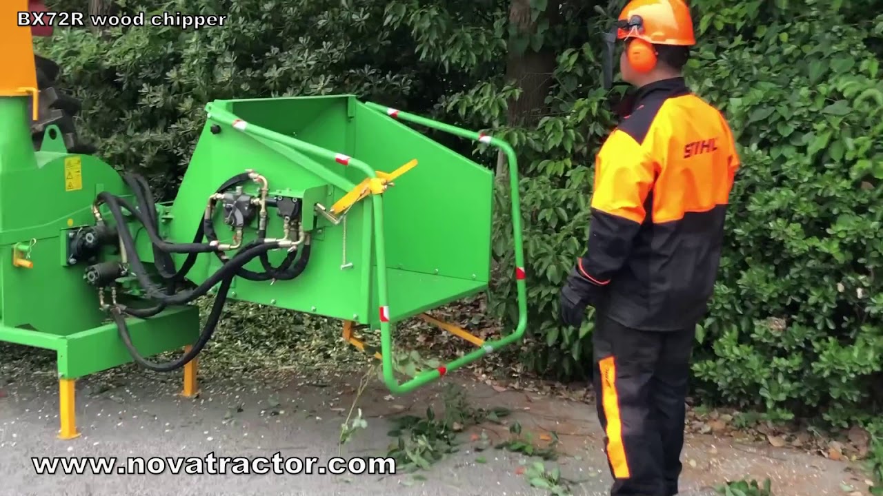 2019 Nova Tractor 7" wood chipper