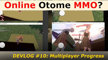 Otome MMO Multiplayer Progress - DevLog 10: 3D/2D Indie VN RPG Online Game | Parapara Leloluv