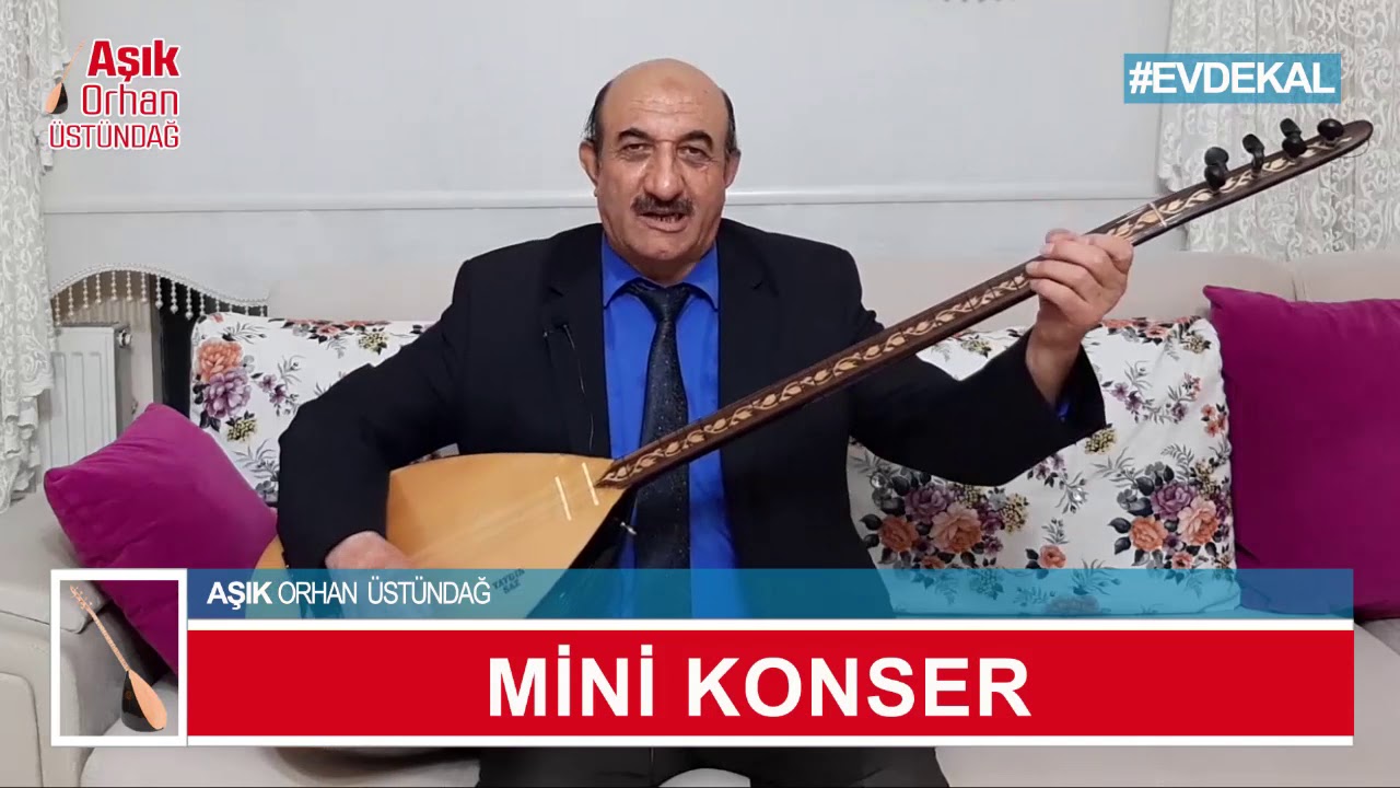 Aşık Orhan Üstündağ'dan mini konser