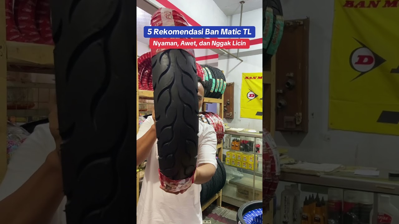 5 Rekomendasi Ban Matic Tubeless