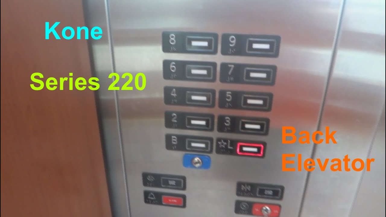 Kone Series 220 Traction Back Elevator at Staybridge Suites San Antonio