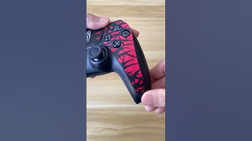 Spider-Man 2 Skin for PS5 DualSense Controller #gaming #ps5 #playstation #spiderman #shorts