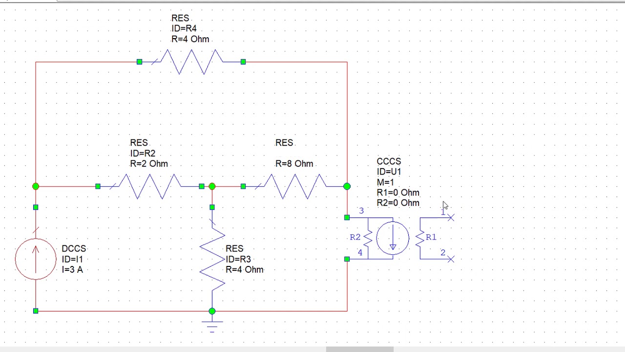 Linear circuits video A6 CurrentControlled Current Sources (CCCS