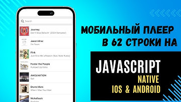Мобильное приложение-плеер в 62 строки на JavaScript